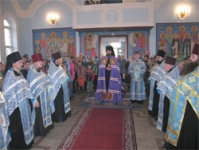 Встреча святынь в Покровской церкви г. Тирасполь
