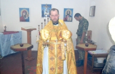 17 сентября 2011 г. Божественная литургия в воинской части