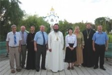 Российская делегация в Тираспольской епархии