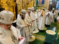 Божественная литургия в соборе Рождества Христова в Кишинёве 7