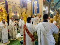 Божественная литургия в соборе Рождества Христова в Кишинёве 16
