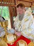 Божественная литургия в день 20-летия Иоанно-Предтеченского монастыря 8