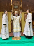 Божественная литургия в день 20-летия Иоанно-Предтеченского монастыря 10