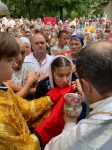 Божественная литургия в день 20-летия Иоанно-Предтеченского монастыря 13