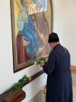 Молитва в часовне Троеручицы г. Григориополь