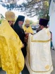 Божественная литургия в храме посёлка Красное 14.09.2023 г. 1