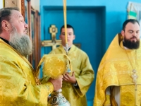 Божественная литургия в храме посёлка Красное 14.09.2023 г. 11