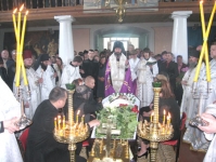 Архиепископ Юстиниан совершил отпевание Орлова