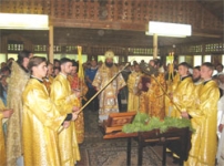 Престольный праздник в мужском монастыре 2007