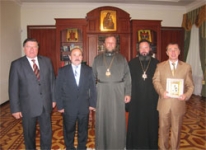 Московская делегация на приеме у митрополита 2006