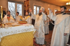 18 января 2015 г. Божественная литургия свт. Иоанна Златоуста