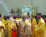 Богослужение в женском монастыре 2007