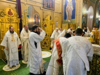 Божественная литургия в соборе Рождества Христова в Кишинёве 8