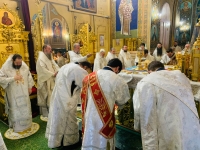 Божественная литургия в соборе Рождества Христова в Кишинёве 15