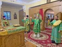 Божественная литургия в день памяти прп. Саввы Сторожевского 1