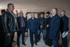 Президент посетил строящийся храм в пгт Первомайск