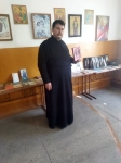 Ко Дню православной книги прошло встреча с военным священником