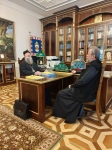 Встреча с митрополитом Владимиром