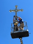Водружение креста на купол храма в Первомайске 14.08.2023 г. 12